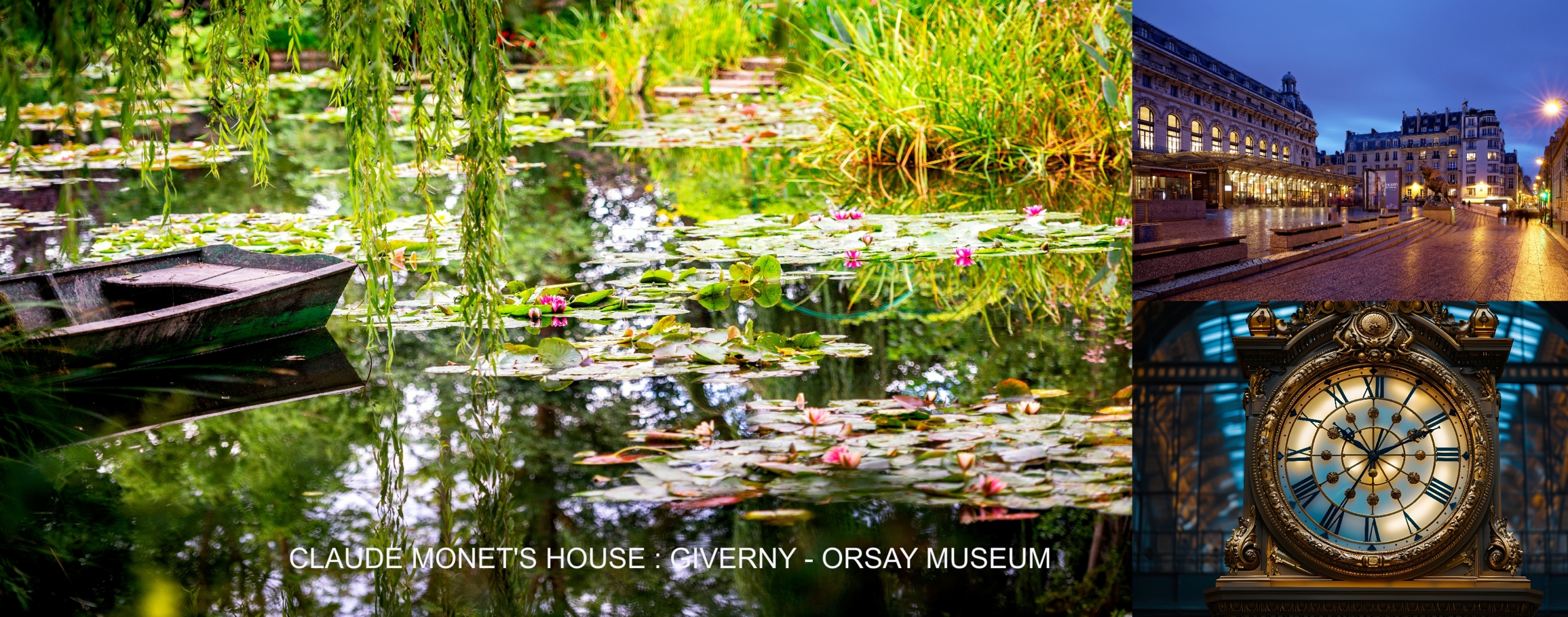 Orsay Museum and Giverny - Paris Webservices