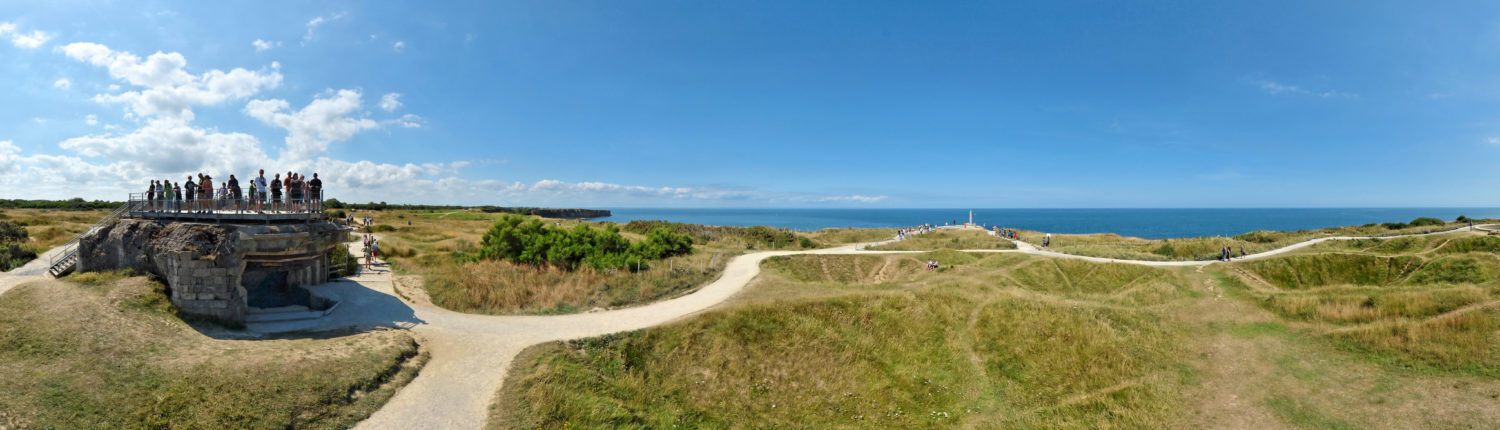 Pointe du Hoc, Cricqueville-en-Bessin, Normandie, Calvados, France