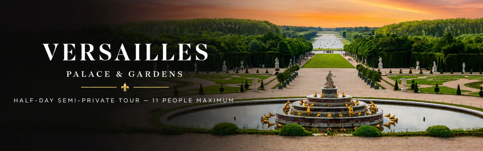 Versailles Half-Day Semi-Private — 10–11 guests