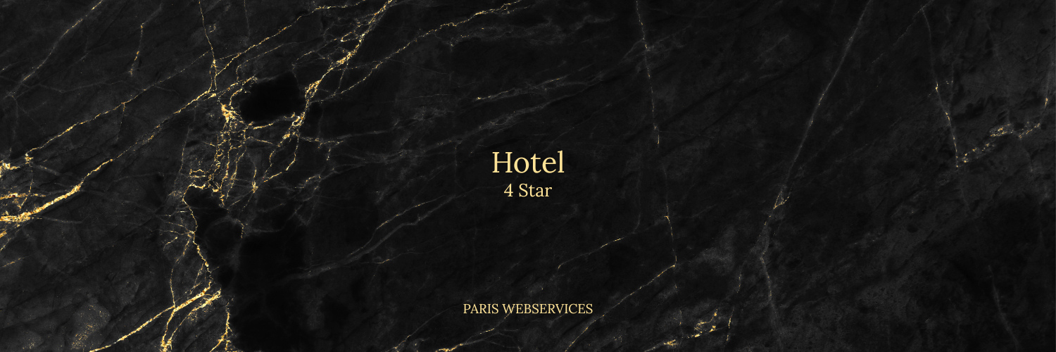 Hotel 4 Star Paris Webservices Black Marble Design