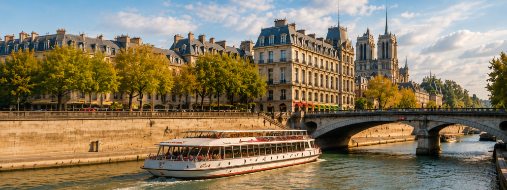 Seine river and historic central Paris showing attractions within easy reach of a well-located hotel