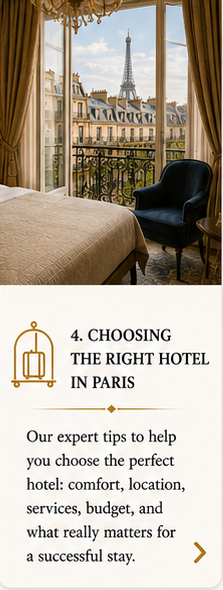 Choosing the Right Hotel in Paris