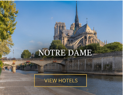Notre-Dame Cathedral and the Seine in Paris for hotels near Notre-Dame.