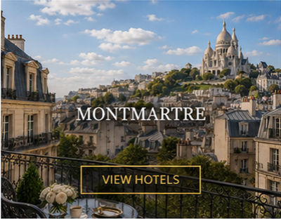 Hotel near Montmartre, Sacre coeur